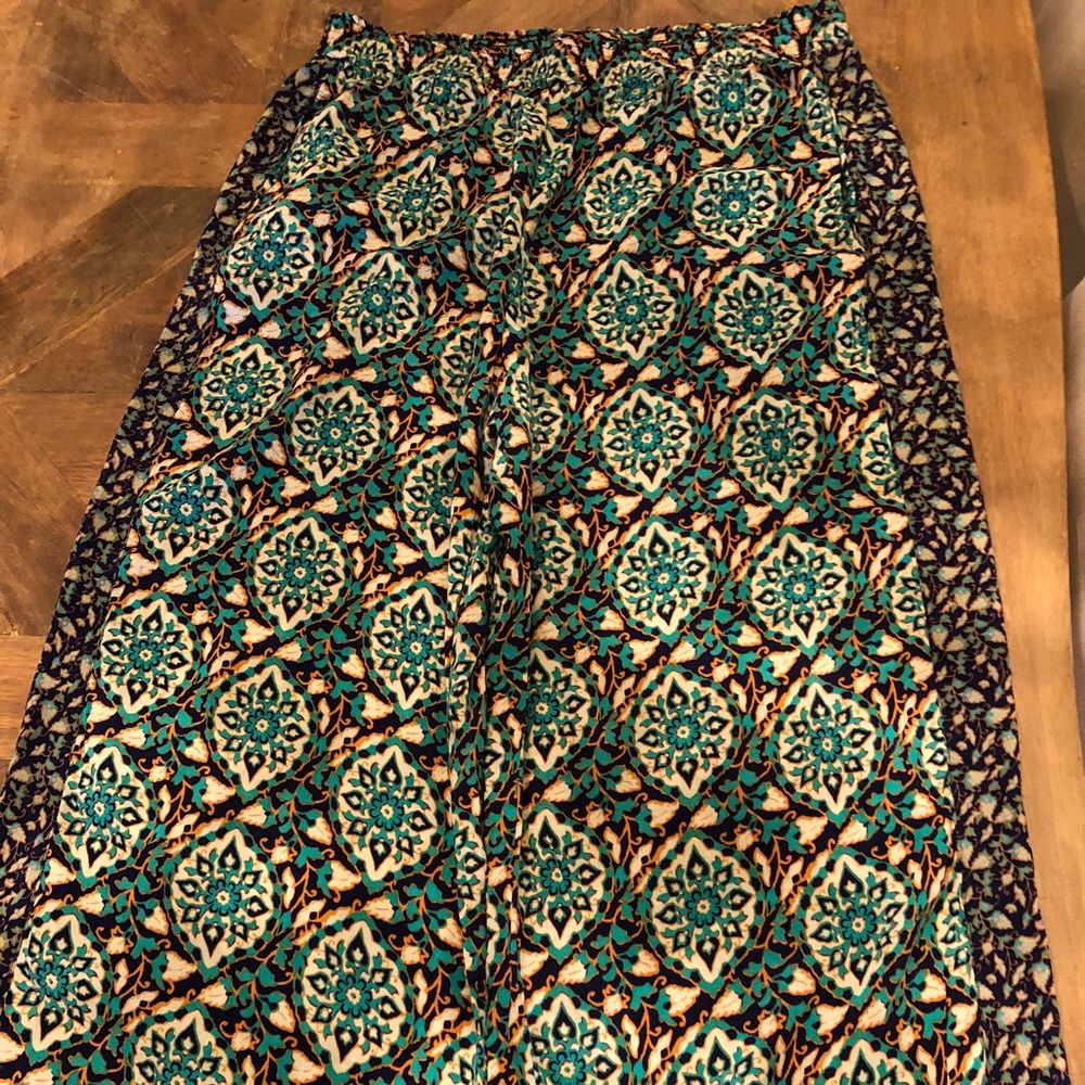 Anthropologie wide leg pants